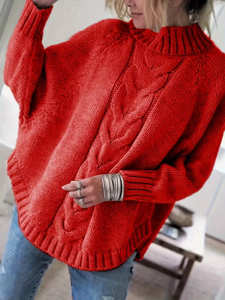 Pamella™ | Oversized Cable Knit Sweater