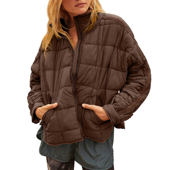 APRIL™ – Compact Zip Puffer Jacket