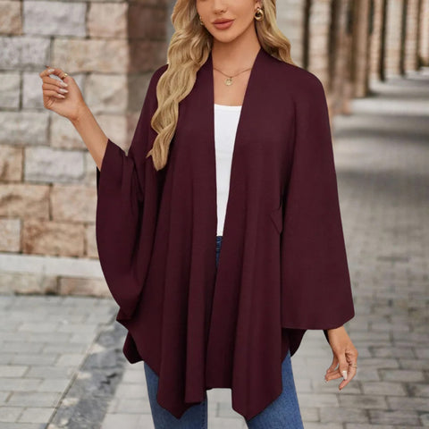 Helin™ | V-Neck Knotted Shawl