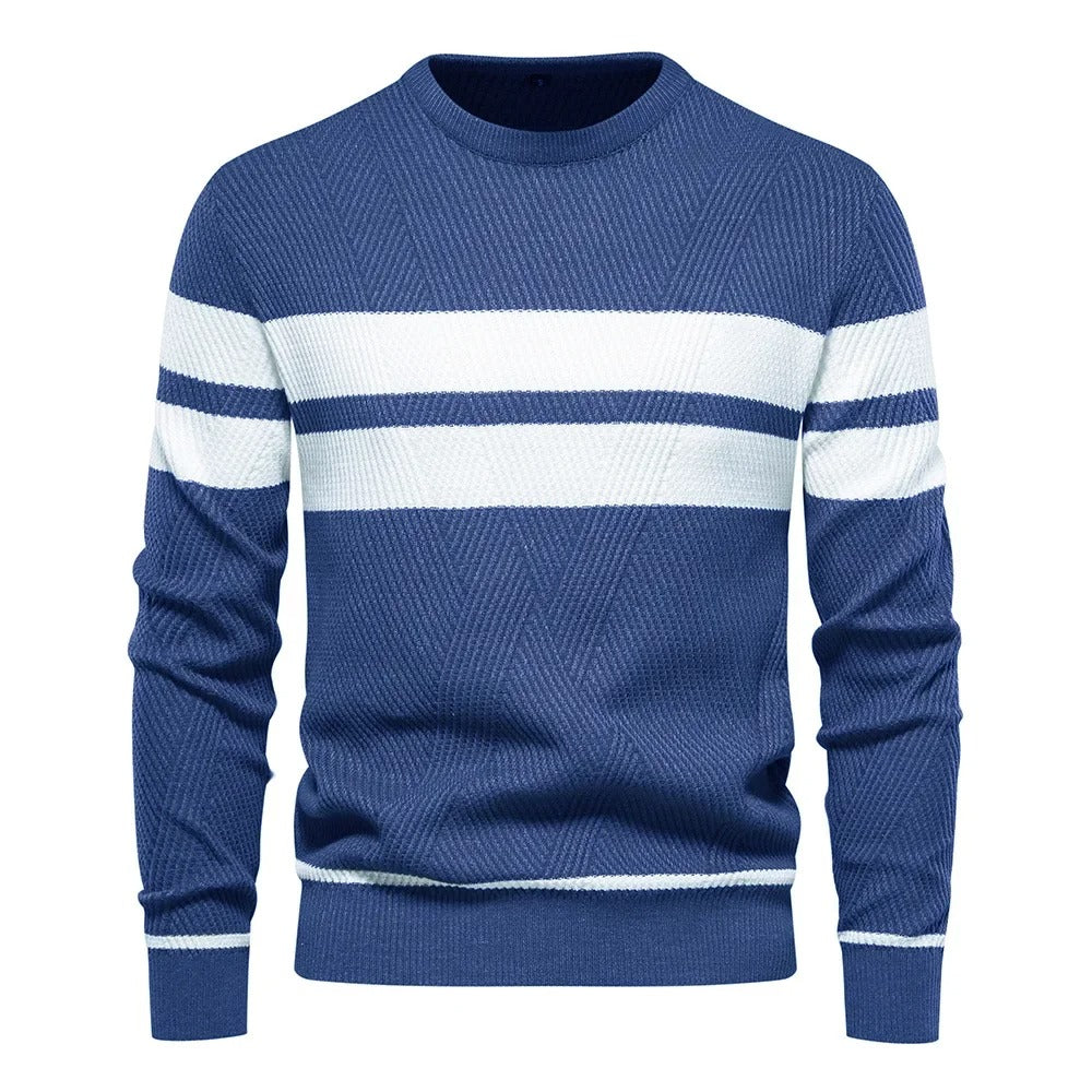 NordKnit Striped Knit Pullover