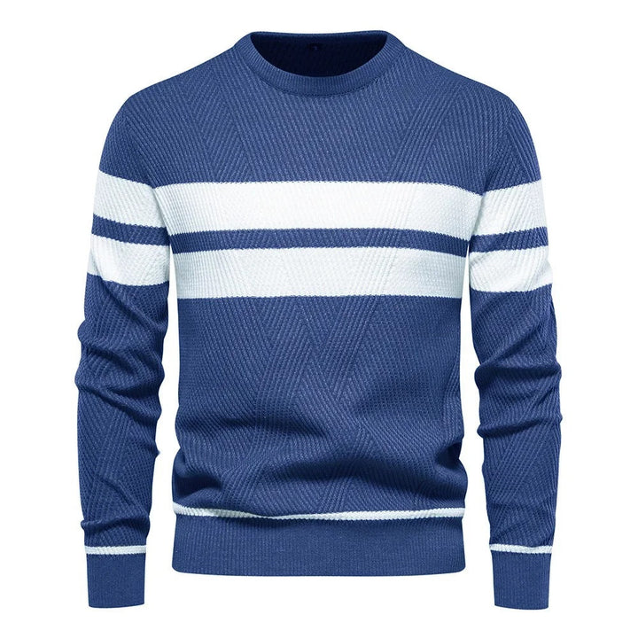 NordKnit Striped Knit Pullover