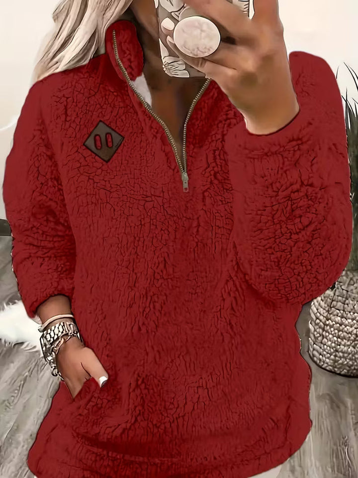 Humera™ | Elegant Zip-Up Sweater