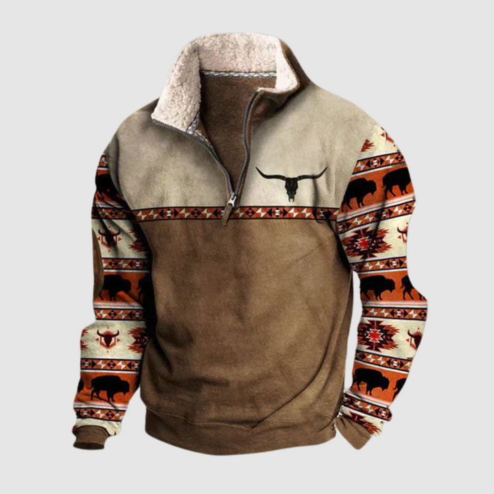 Daniel | Quarter Zip Sweater