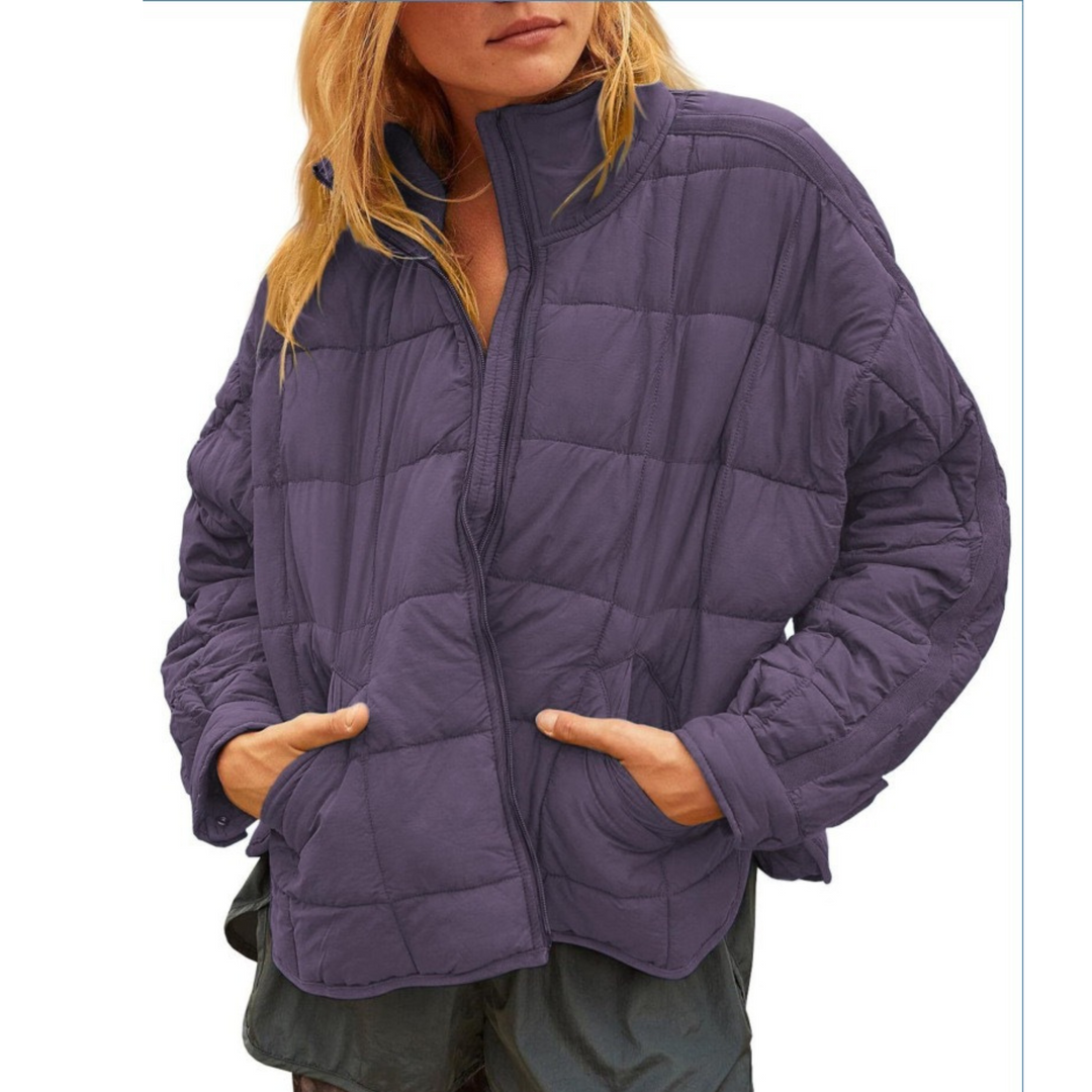 APRIL™ – Compact Zip Puffer Jacket