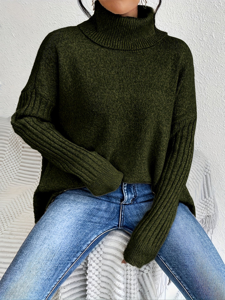 Tahlia Casual Asymmetrical Sweater