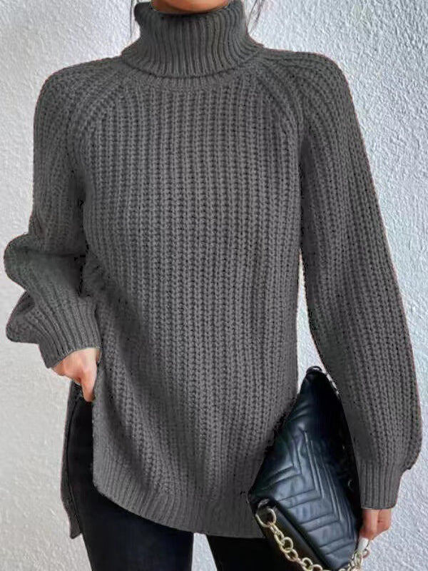 Ashlee | Chunky Knit Turtleneck Sweater