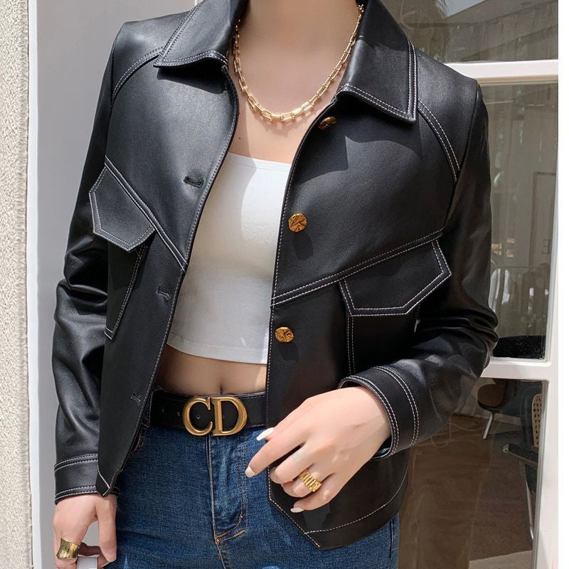 Vogue Leather Jacket