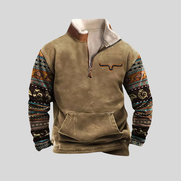 Noah | Graphic Zip Hoodie