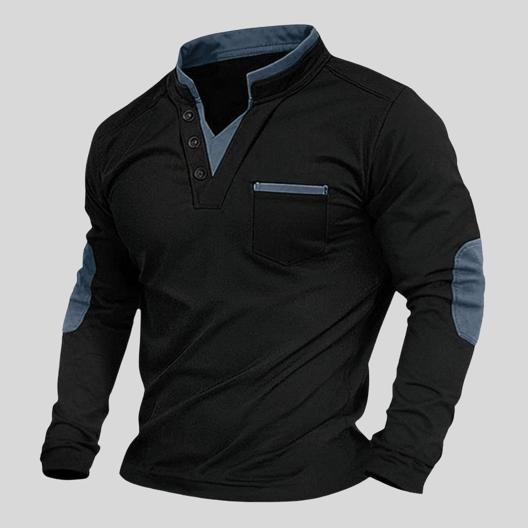 Marc | Elegant V-Neck Sweatshirt for Men