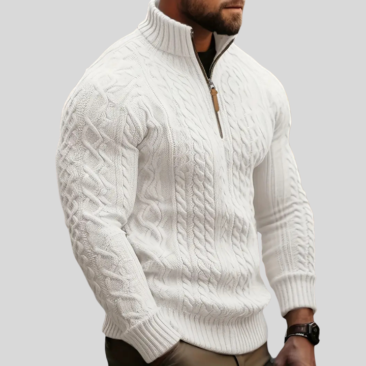 Rabada | Half-Zip Knitted Sweater