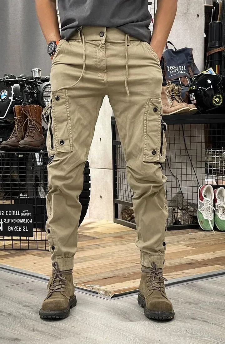 Lucas | Slim Fit Cargo Pants with Practical Pockets