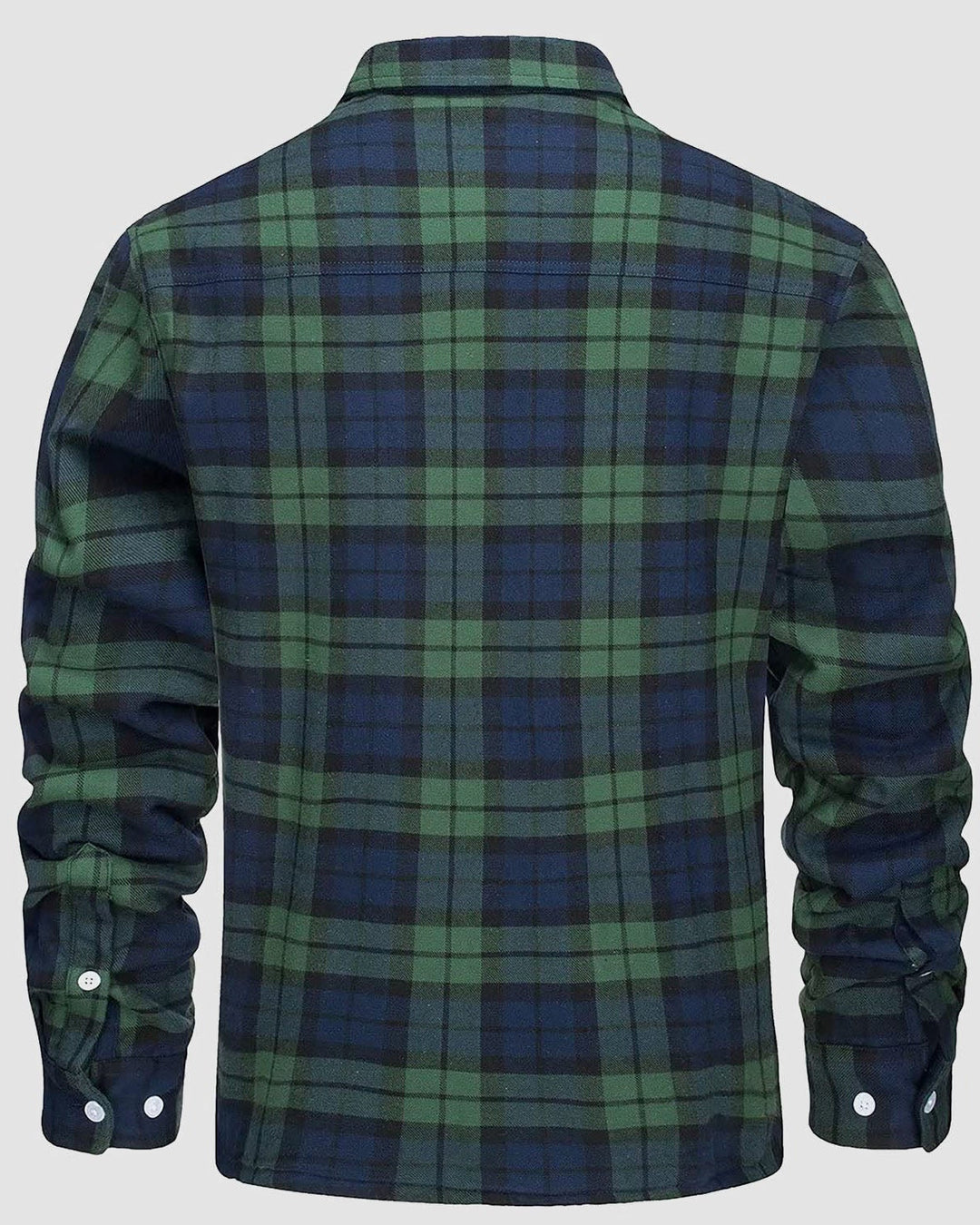 Klaus™ | Warm and Quilted Checkered Overshirt