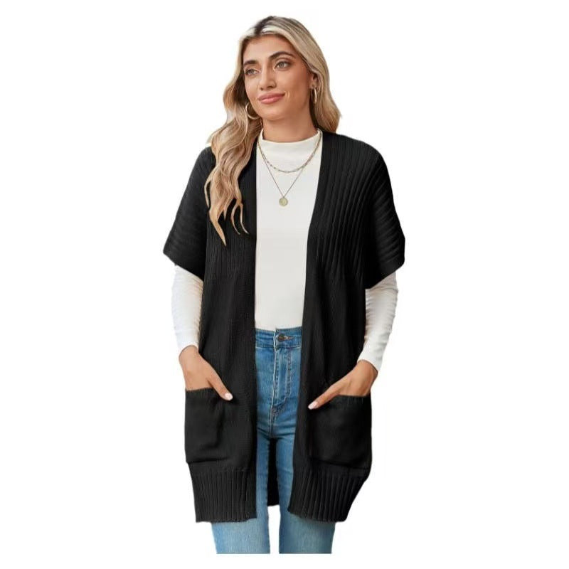 Cassava™ - Lightweight Open-Front Knit Cardigan