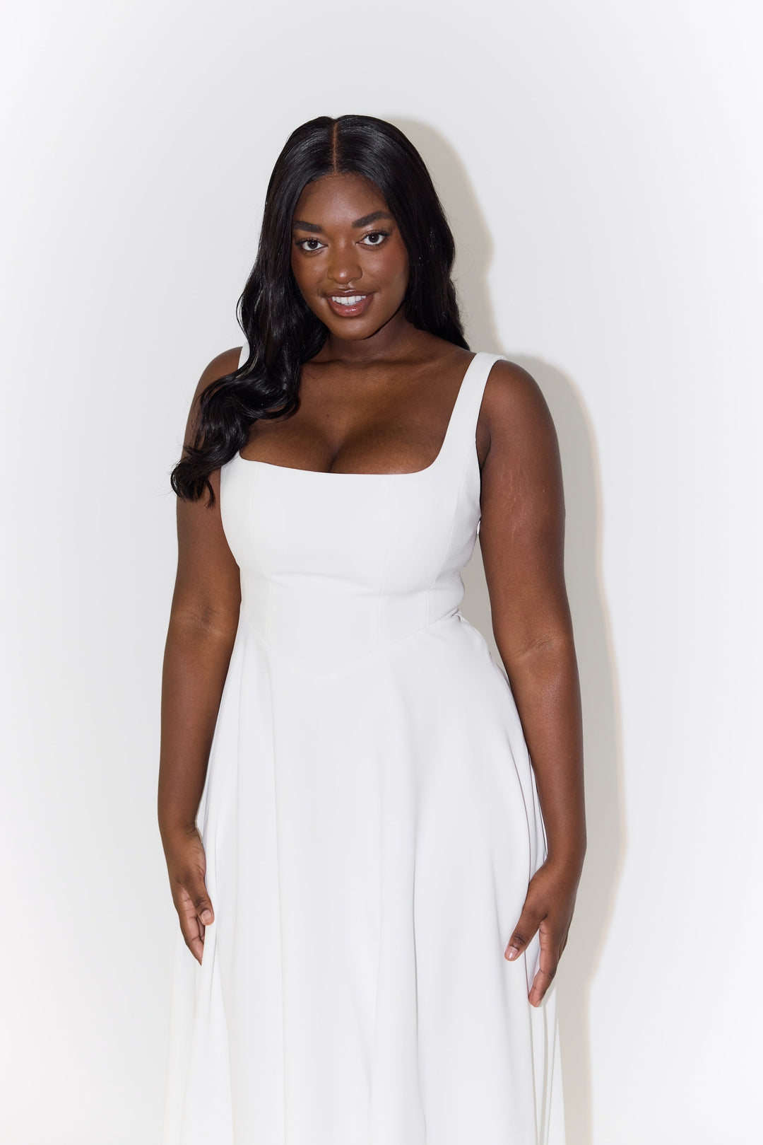 Amelia™ | Timeless Flowy Midi Dress