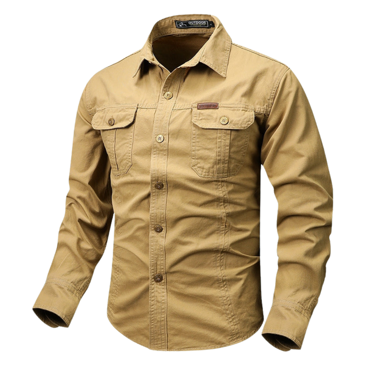 Theodor - Long Sleeve Shirt With Pocket