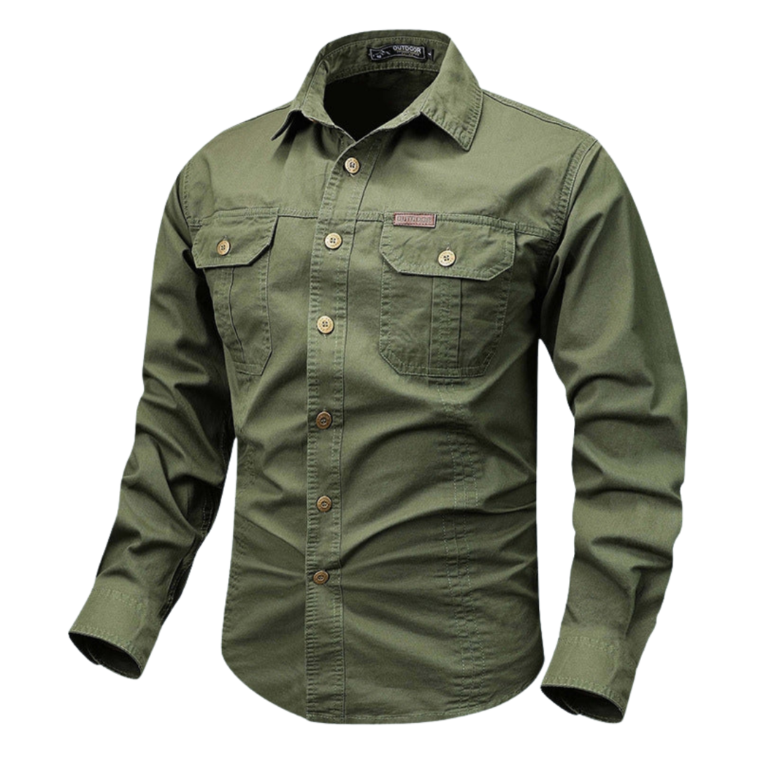 Theodor - Long Sleeve Shirt With Pocket