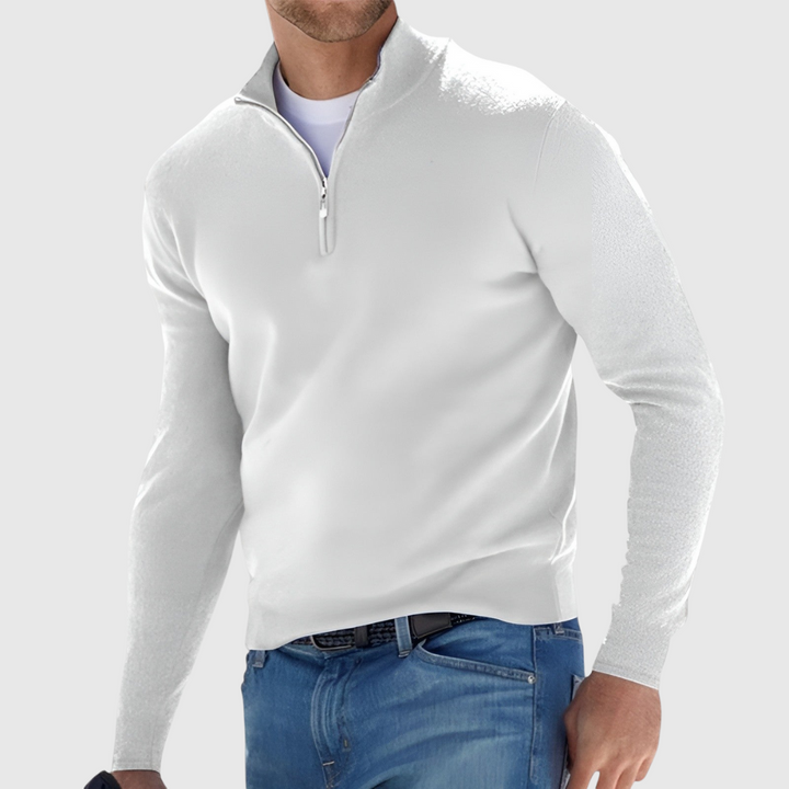 Felix - Zip-Up Pullover for Men