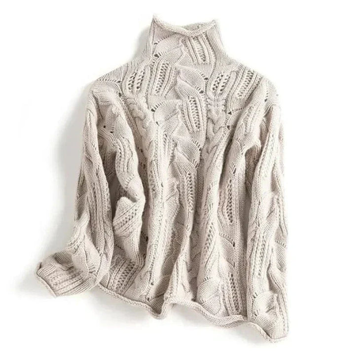 Beverly | Sweater with Cable Pattern