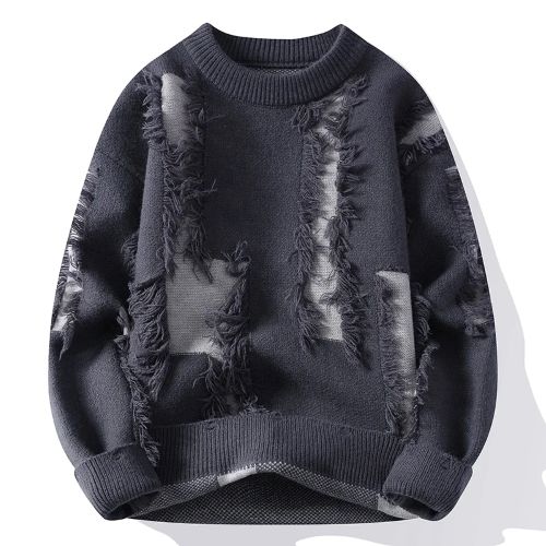 SavageStreak™ Loose Knit Sweater For Men