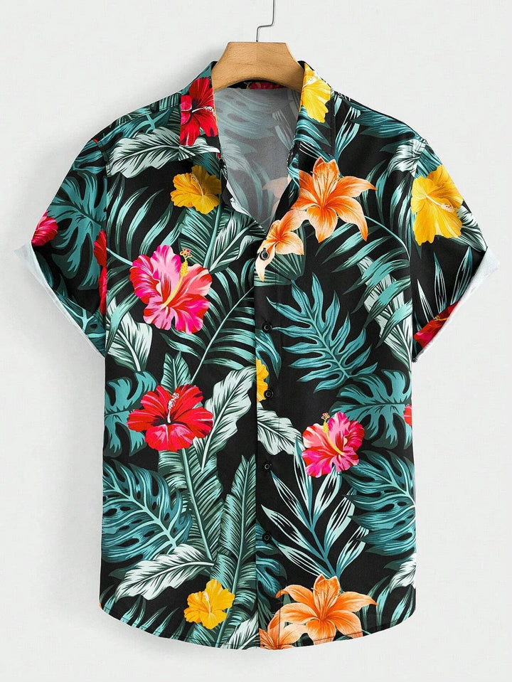 TropiCore Short Sleeve Hawaiian Shirt