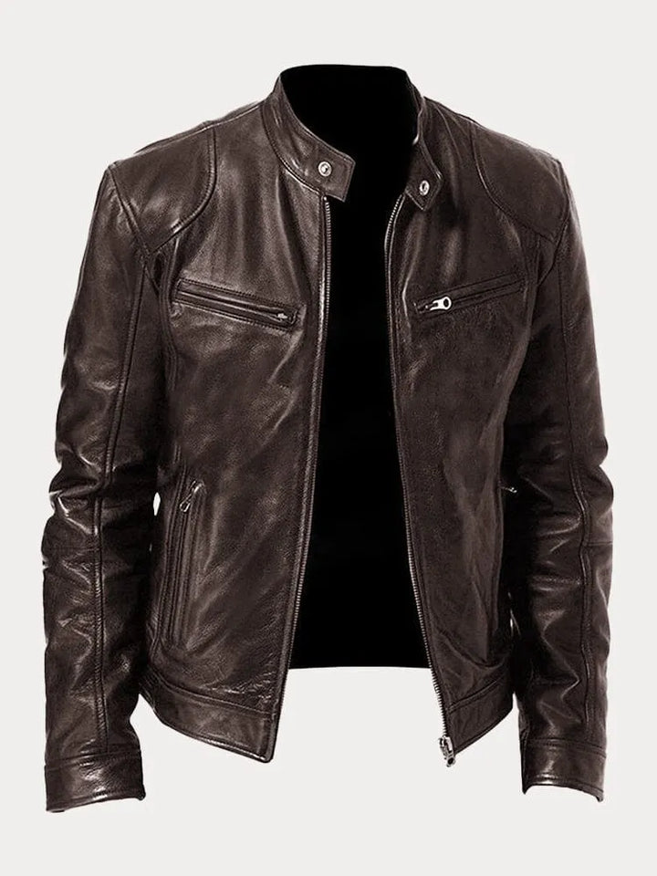 Daniel - Casual Leather Jacket for Men
