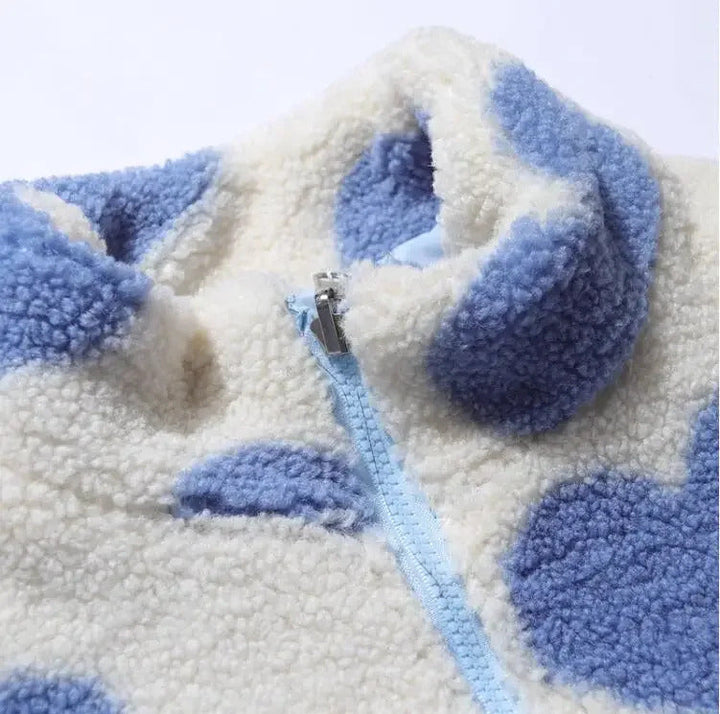 Dianne | Reversible Heart-Print Comfort Jacket