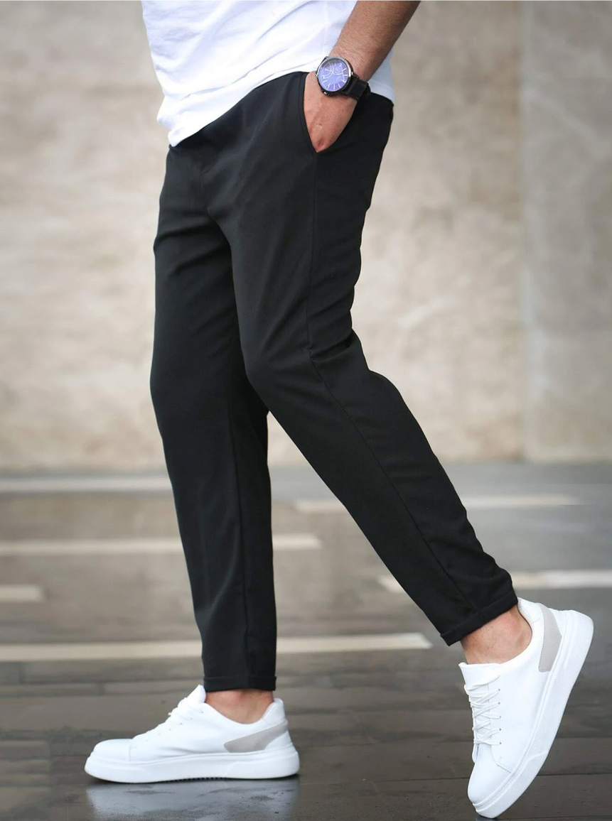 Gino | Elegant Stretch Pants – High-End Comfort and Style