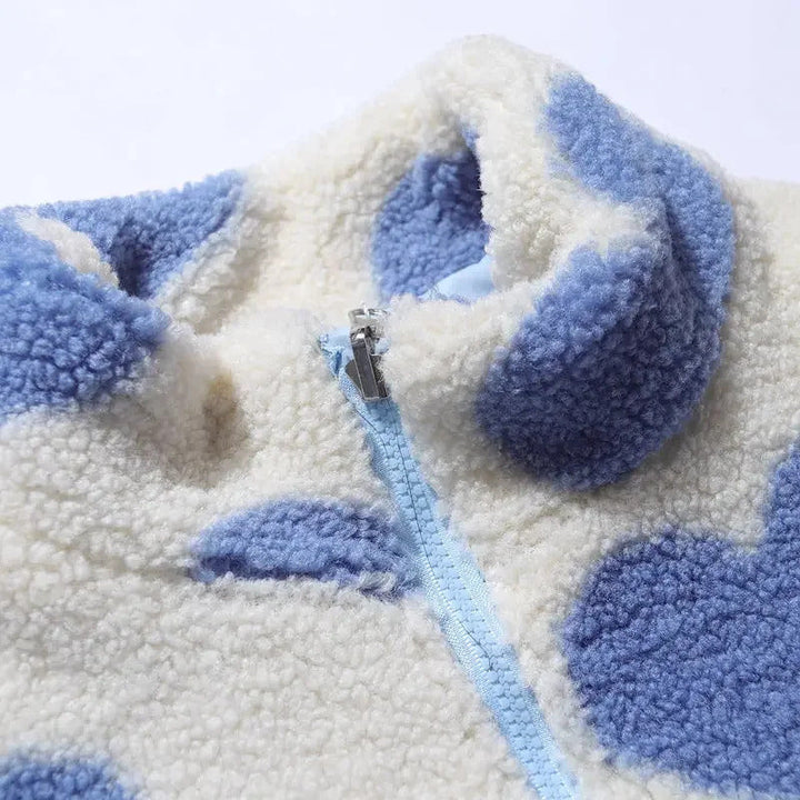 Dianne | Reversible Heart-Print Comfort Jacket