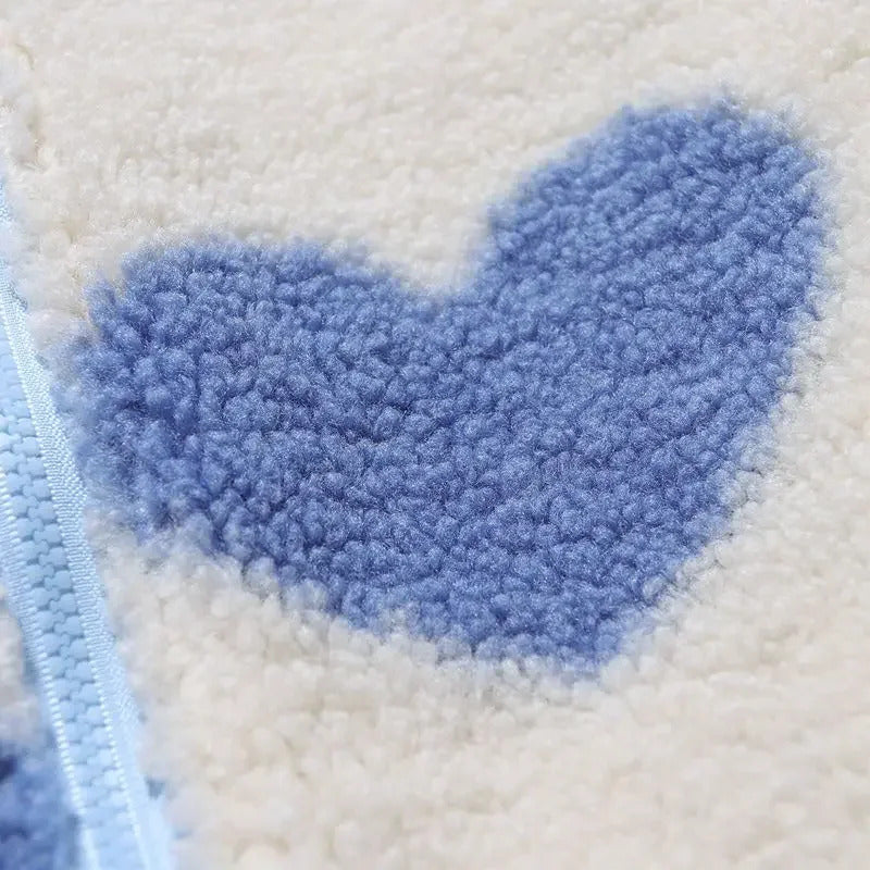 Dianne | Reversible Heart-Print Comfort Jacket