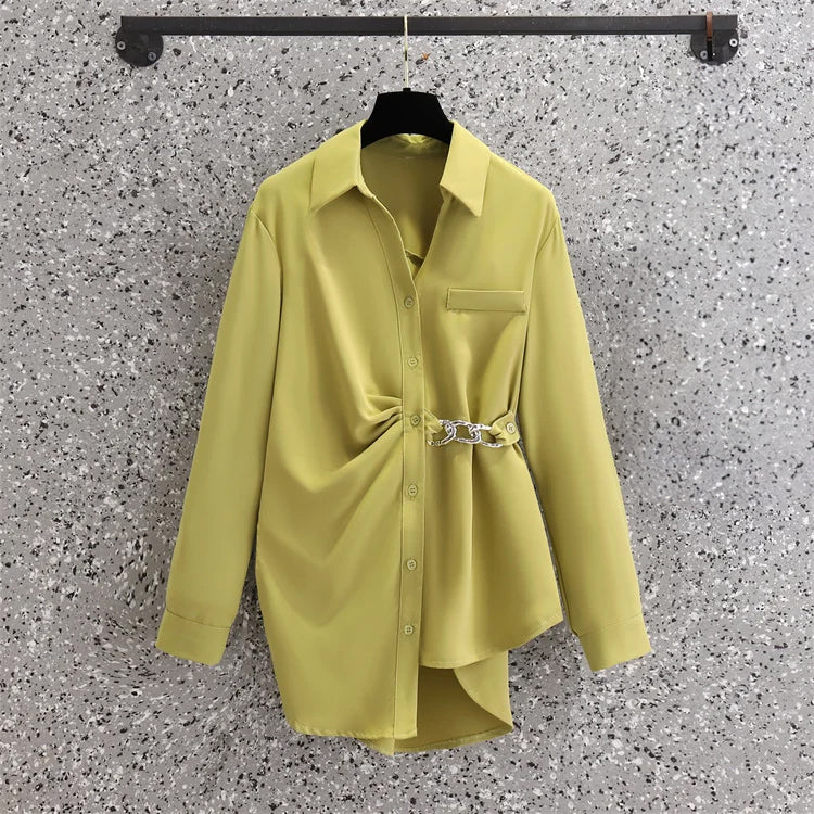 Valentina Rossi Elegant Oversized Shirt