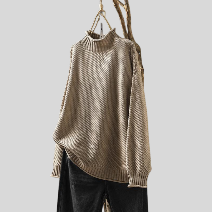 Anita | Soft and Elegant Waffle Knit Sweater