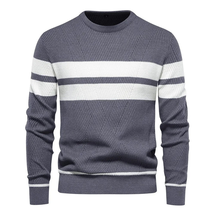 NordKnit Striped Knit Pullover