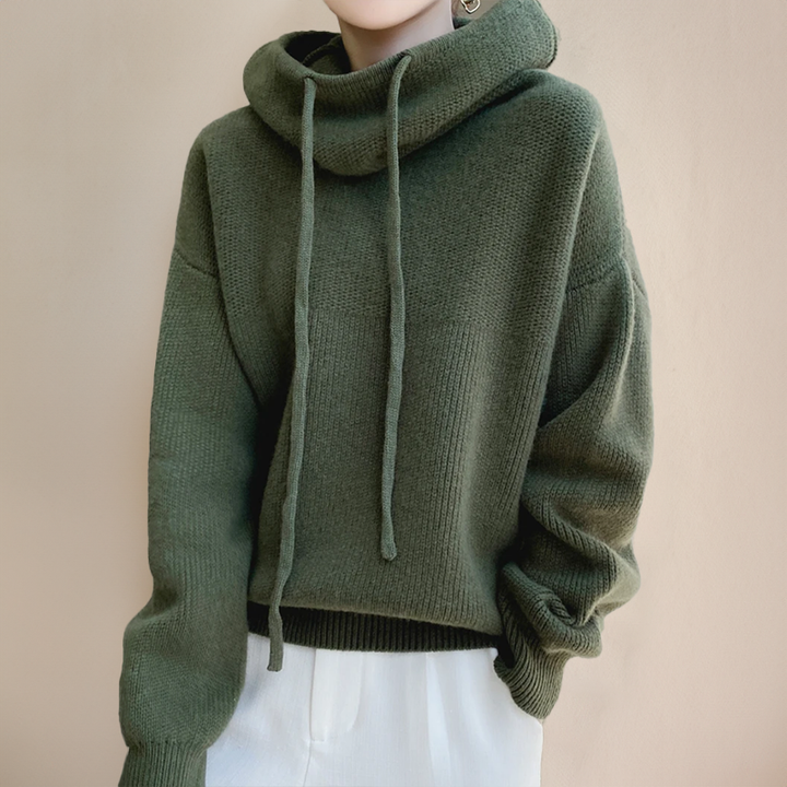 Elvire™ | Cozy Hooded Pullover Style