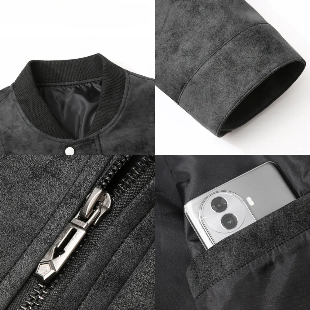 Darryl | Elegant Bomber Jacket