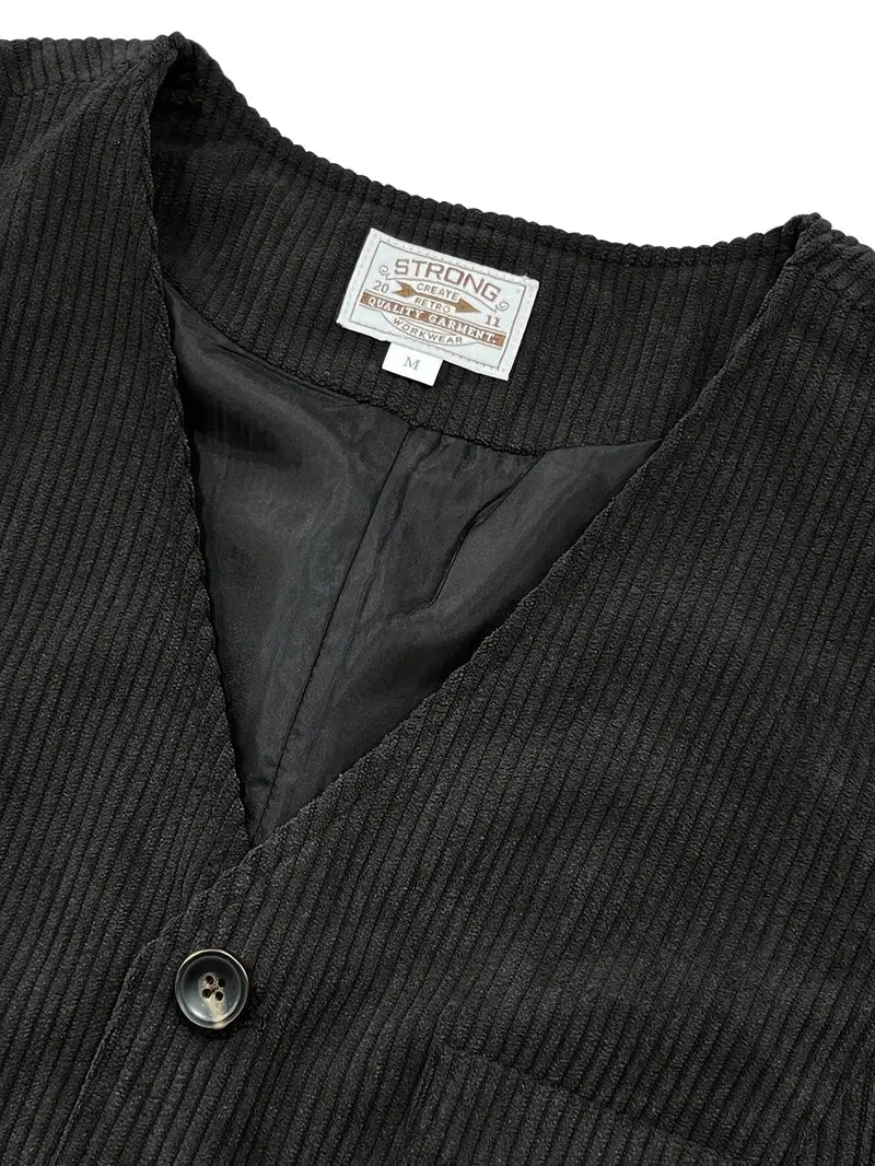 Fergus | Corduroy Vest