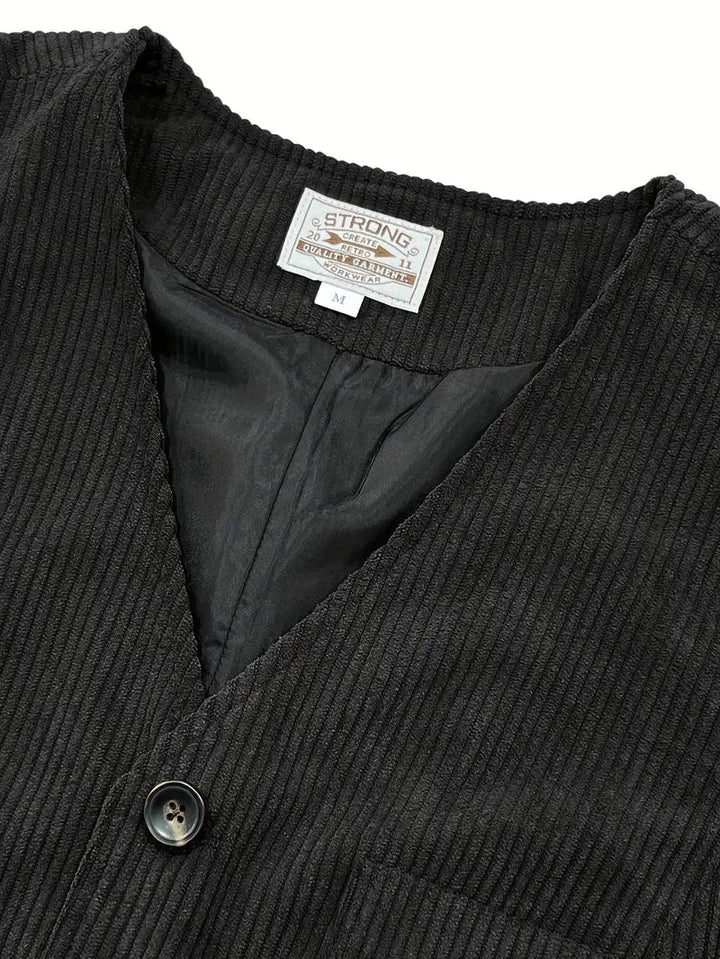 Fergus | Corduroy Vest