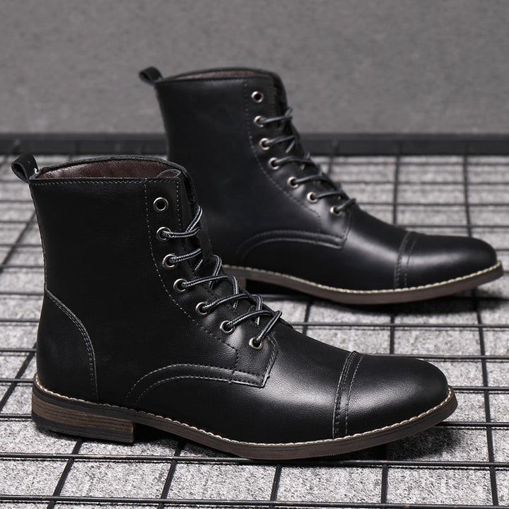 Claude | Genuine Leather Ankle Boots