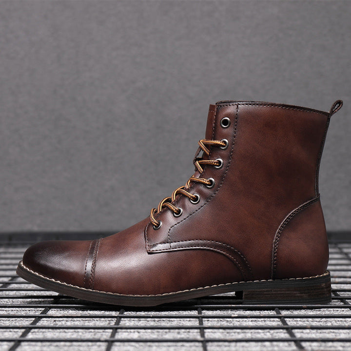 Claude | Genuine Leather Ankle Boots