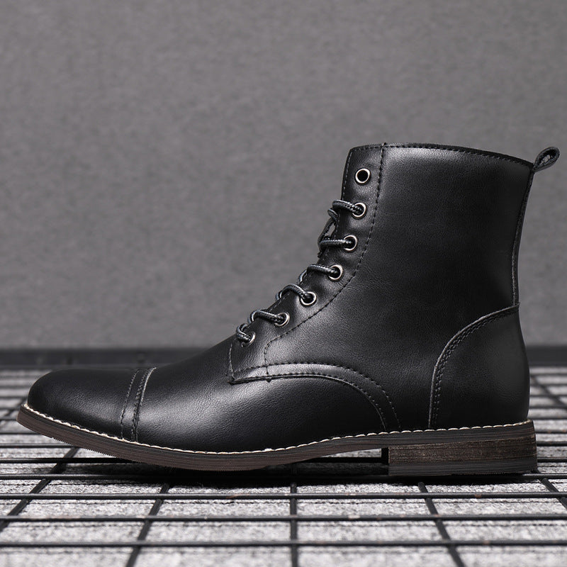 Claude | Genuine Leather Ankle Boots