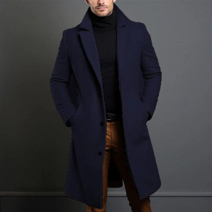 Florian - Elegant wool trench coat for an autumn look