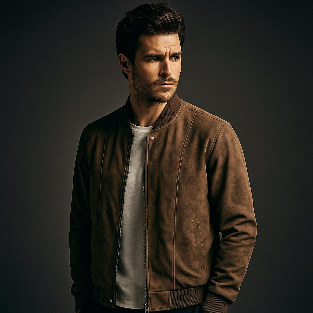 Darryl | Elegant Bomber Jacket