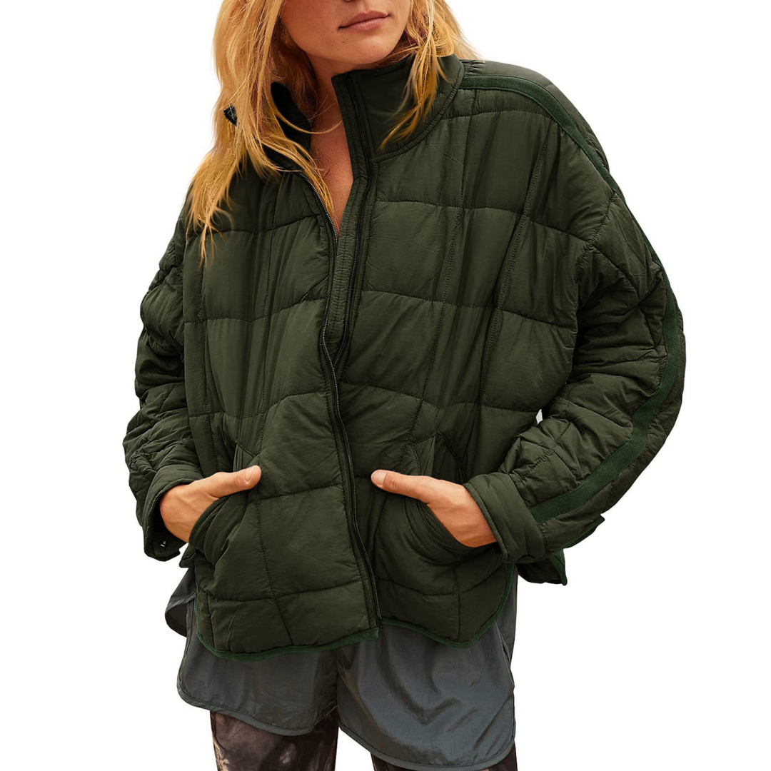 APRIL™ – Compact Zip Puffer Jacket