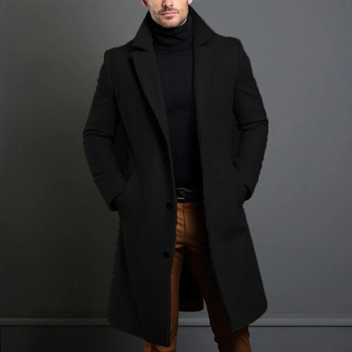 Florian - Elegant wool trench coat for an autumn look