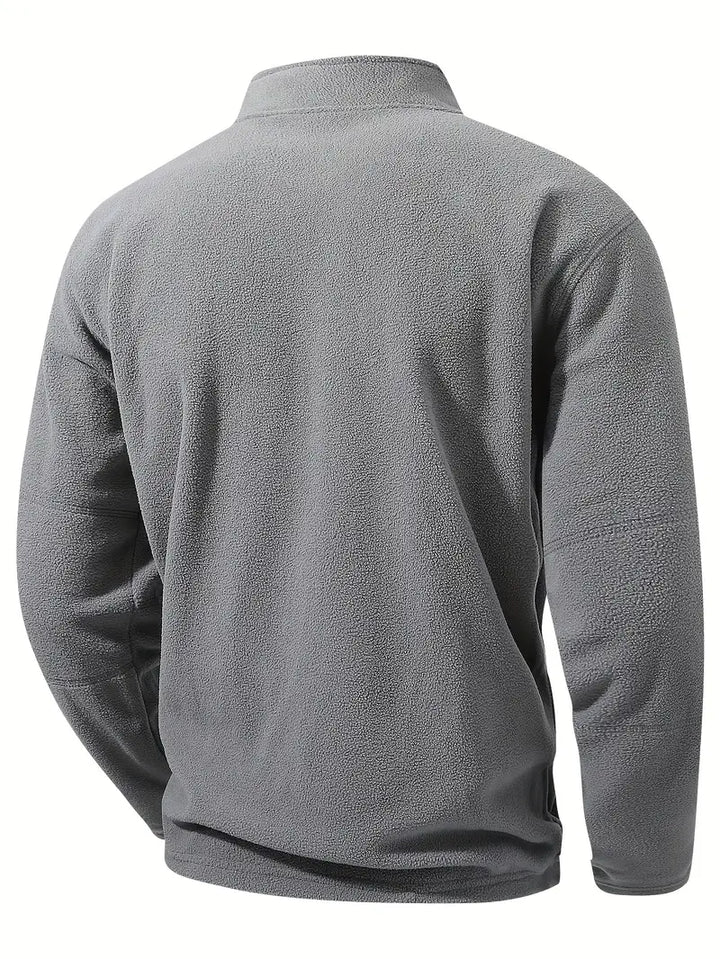 Maurits | Half-Zip Stand Collar Sweatshirt