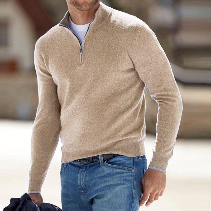 Vida - quarter zip collar sweatshirt