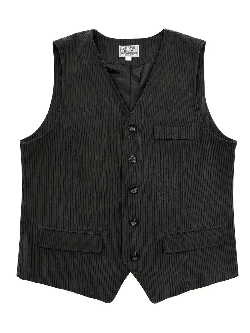 Fergus | Corduroy Vest