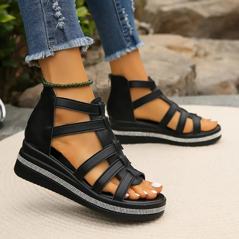 Axelle | Stylish Wedge Heel Sandals