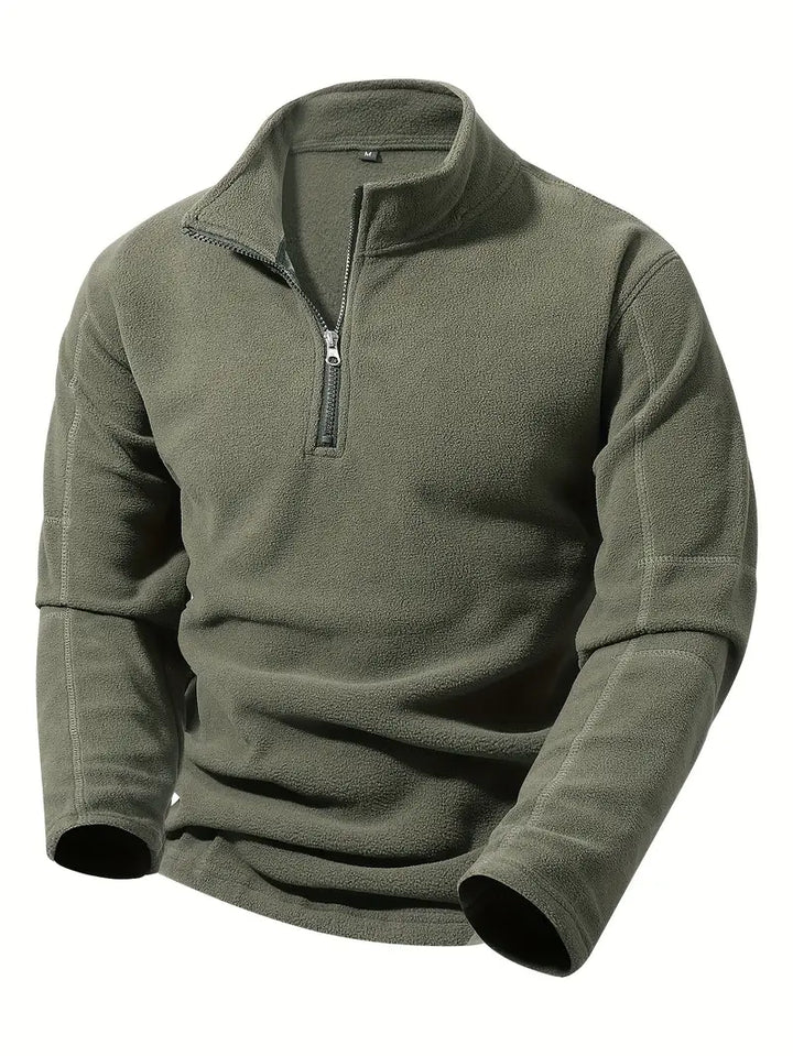 Maurits | Half-Zip Stand Collar Sweatshirt