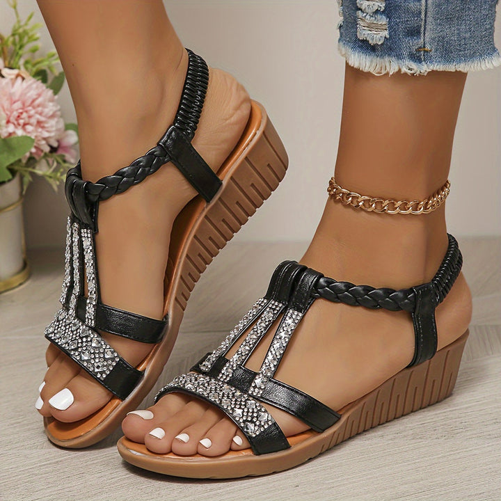 Trudy™ | Orthopedic Ibiza-style wedge sandals