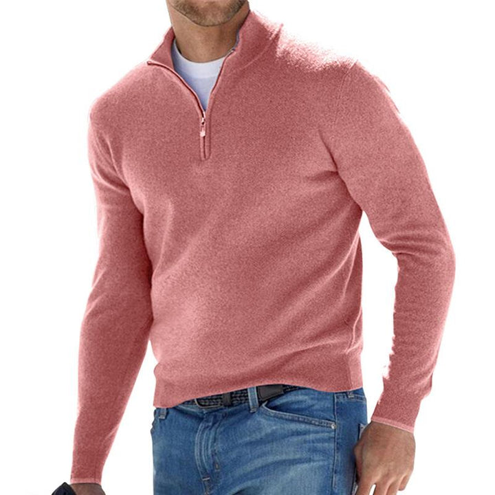 Vida - quarter zip collar sweatshirt